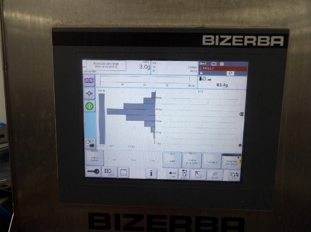 Used Bizerba CWE Maxx Automatic Checkweigher - Checkweighers, photo 5