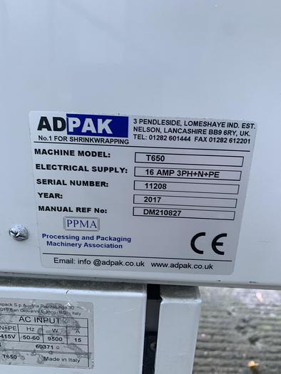 Used Adpak - Shrink Wrapper - Vacuum Packaging, photo 11