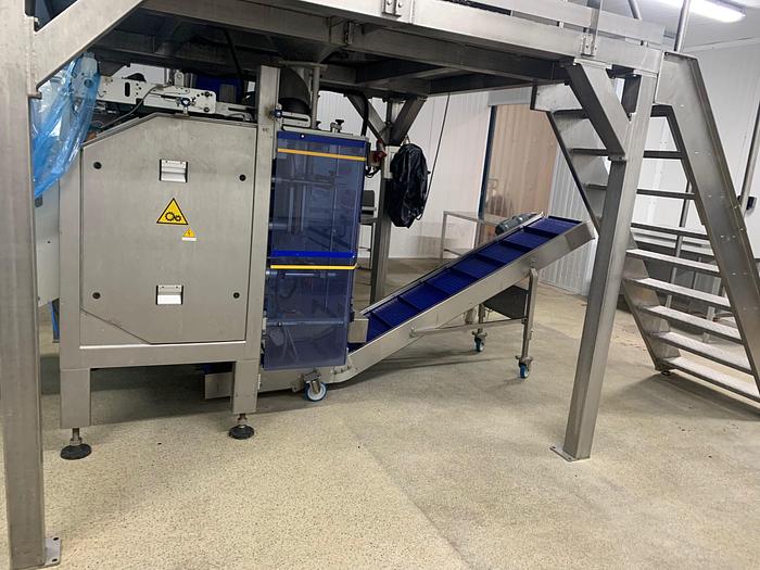 Used Complete Line: Ilapak bagger, Ishida weigher - Filling Machines, photo 2