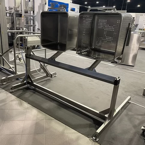 Used Dump Buggy Pneumatic Twin Wash Frame - Washing & Sanitizing Equipment, photo 4