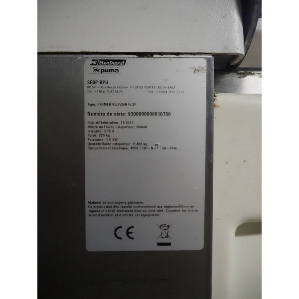 Used Fermentolevain FL 80 Cooled Mixer - Dough Mixers, photo 13