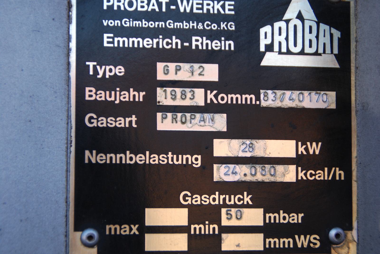 Used Probat GP12 - Roasters, photo 8