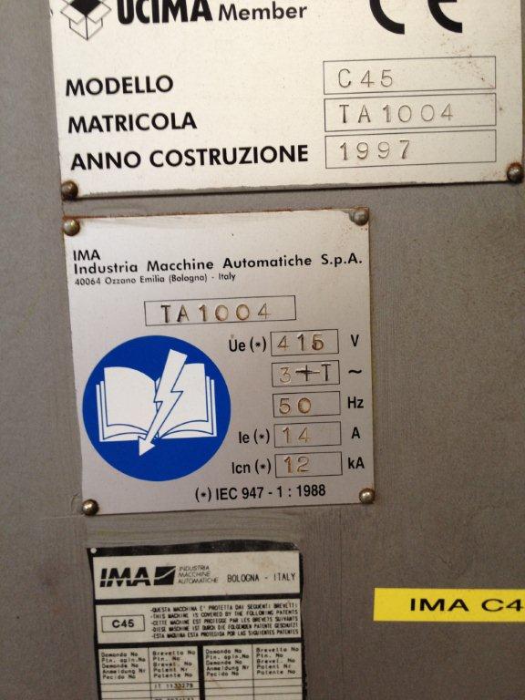 Used IMA C45 - Filling Machines, photo 9