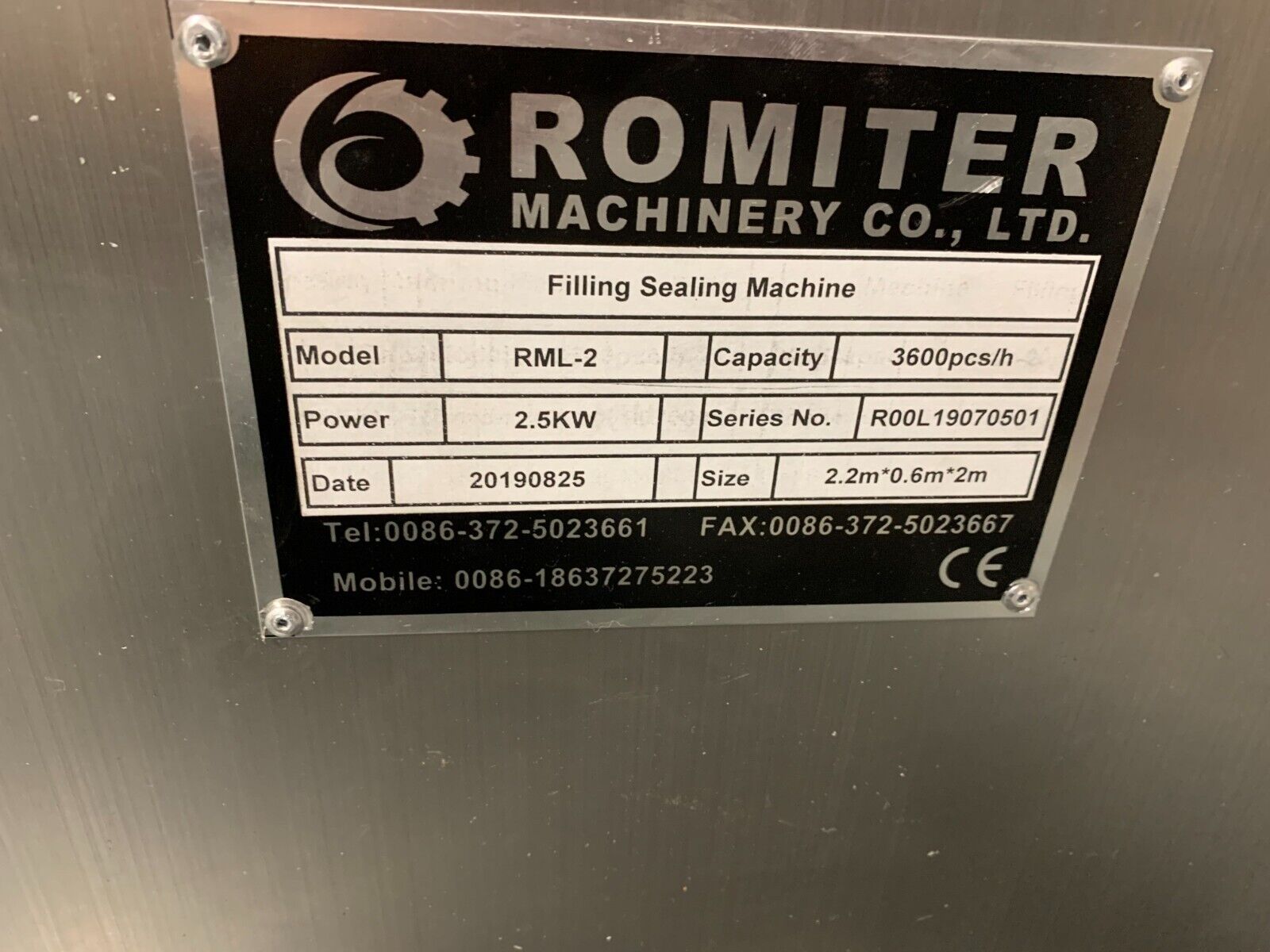 Used Romiter HRML-2 - Filling Machines, photo 4