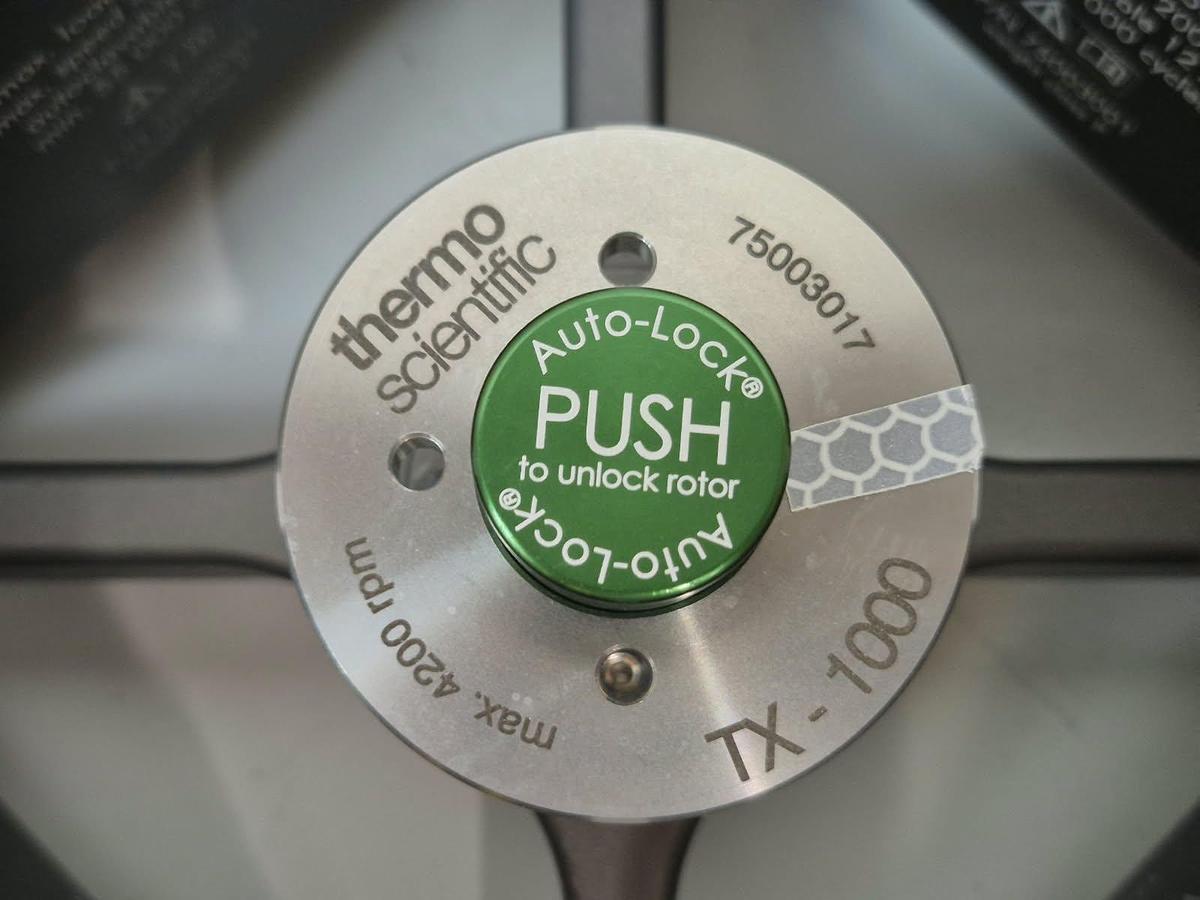 Used Thermo Scientific TX-1000 Swinging bucket rotor - Centrifuge Rotors, Buckets & Accessories, photo 5