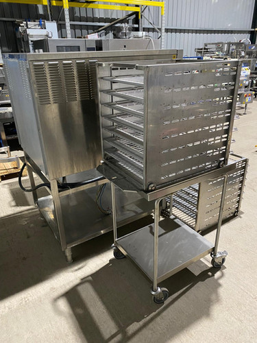 Used Electrolux ECFE102-0 Electric Convection Oven with Racks and Trolleys - Bakery Ovens, photo 10