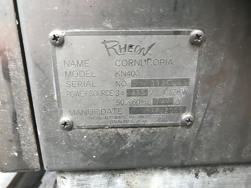 Used Rheon KN400 Encrusting Machine - Forming Machines, photo 4