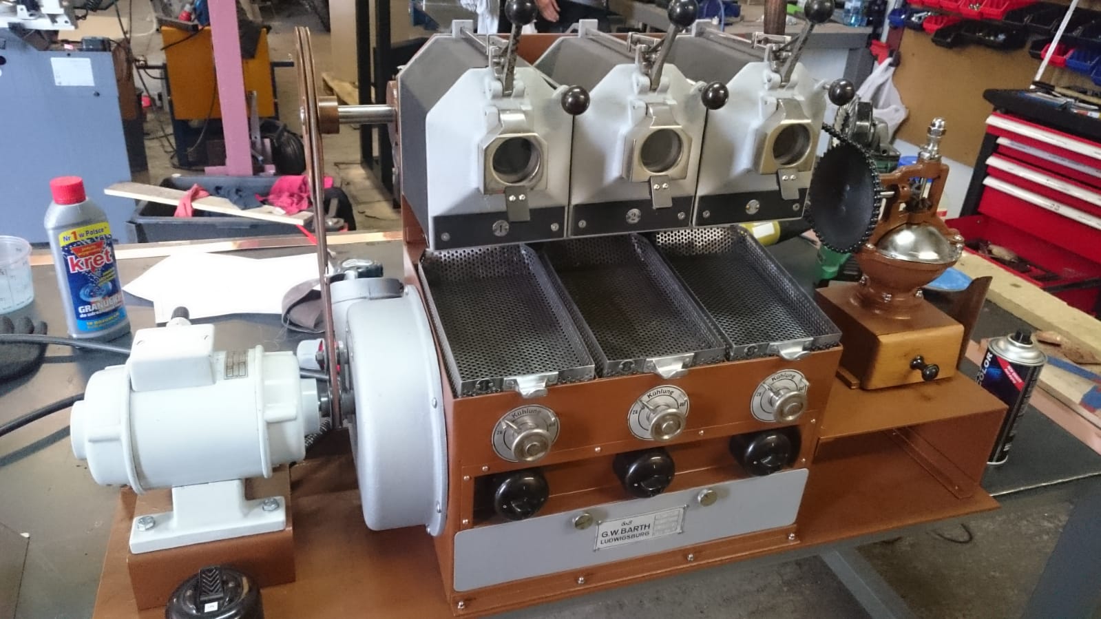 Used Barth 3 Barrel sample - Roasters, photo 3