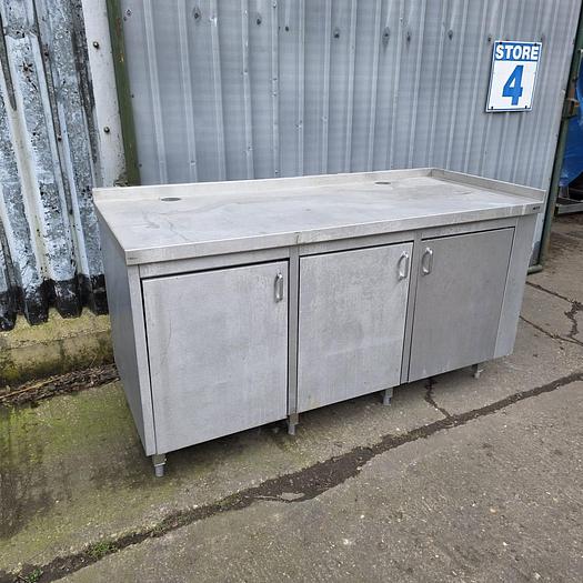 Used Stainless Steel Cabinet Worktop - Work Tables & Surfaces, photo 2