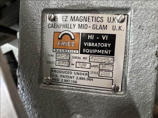 Used Eriez 45A Vibratory feed conveyor - Hoppers & Feeders, photo 5