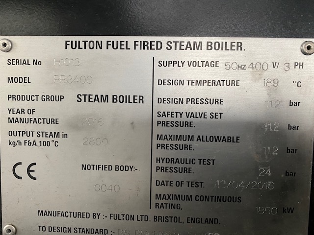 Used Fulton Steam Boiler - Steam Boilers and Generators, photo 4