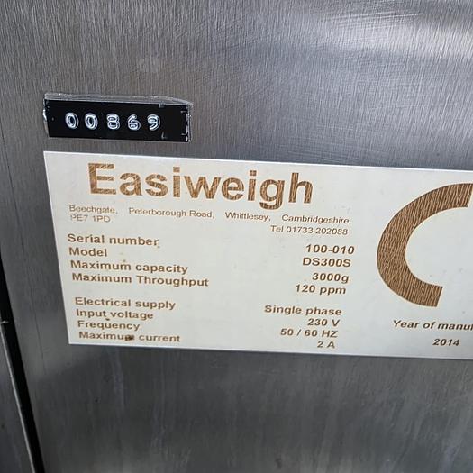 Used Easiweigh DS3005 Checkweigher - Checkweighers, photo 4