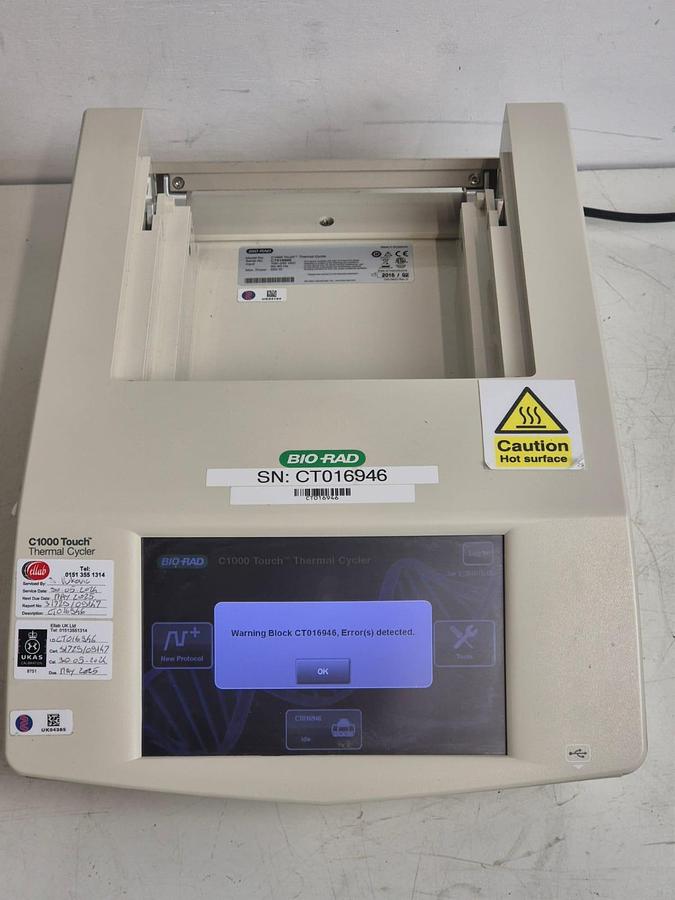 Used Bio-Rad C1000 Touch Thermal Cycler - PCR Machines & Thermal Cyclers, photo 6