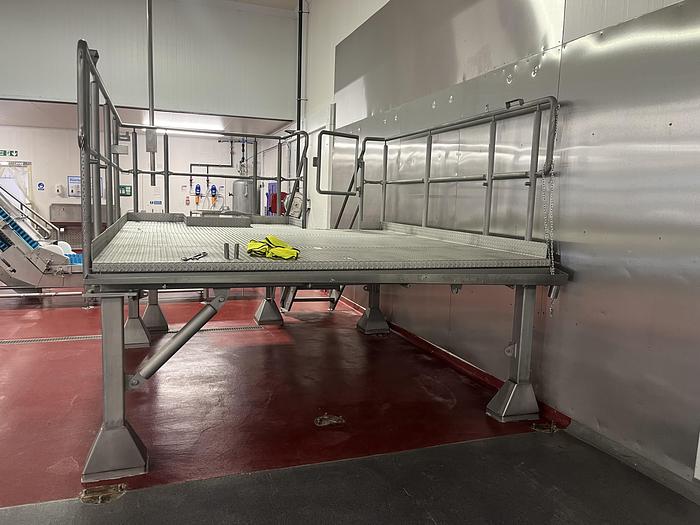 Used stainless steel gantry walkway - Access Control & Production Support Systems, photo 3