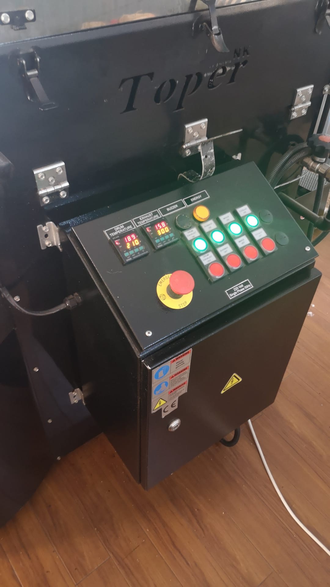 Used Toper TKMSX 15 - Roasters, photo 7