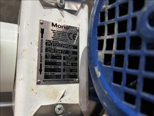 Used Mono PLF05 PC Pump - Pumps & Transfer Pumps, photo 9