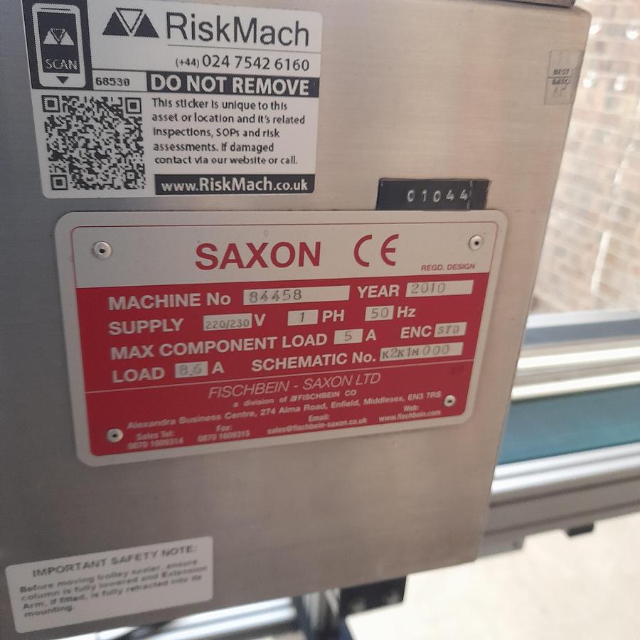 Used Fischbein Saxon Bag Sealer - Sealing Machines, photo 9