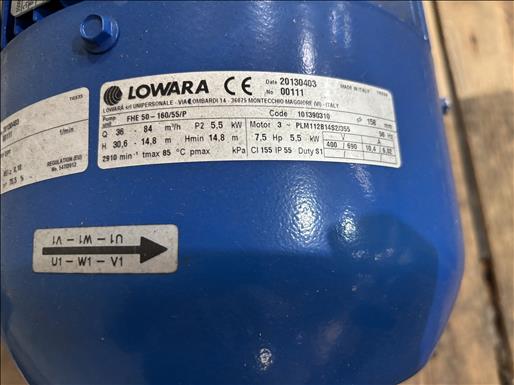 Used Lowara FHE50-160/55P Centrifugal Pump - Centrifugal Pumps, photo 5