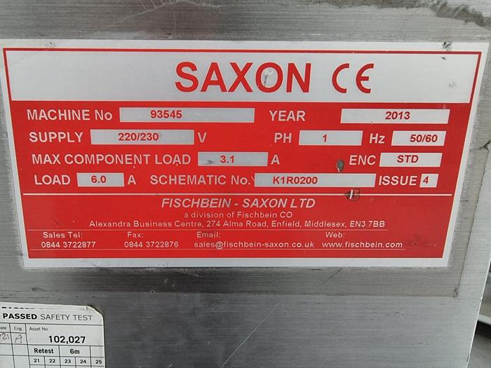 Used 2013 Fischbein Saxon SR1000 - Dry Block Heaters & Heat Blocks, photo 3
