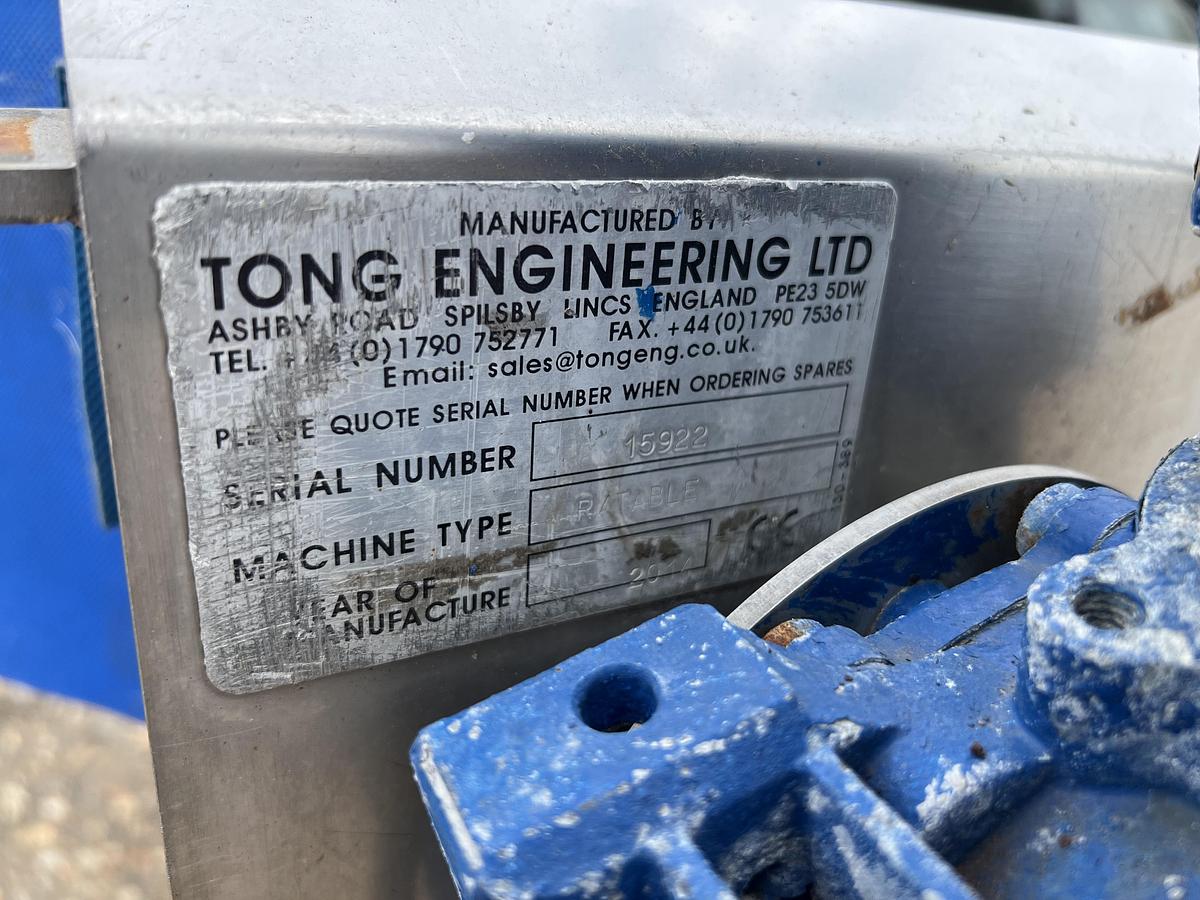 Used 2014 Tong Engineering Roller inspection table - Work Tables & Surfaces, photo 3