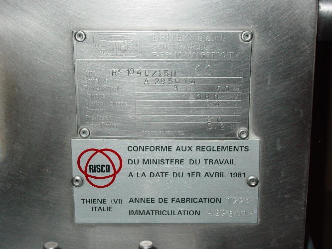 Used Risco RS-1040/150 - Sausage Fillers, photo 5