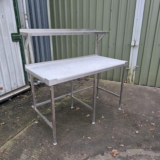 Used Stainless Steel Sideboard with Marble Worktop - Work Tables & Surfaces, photo 2