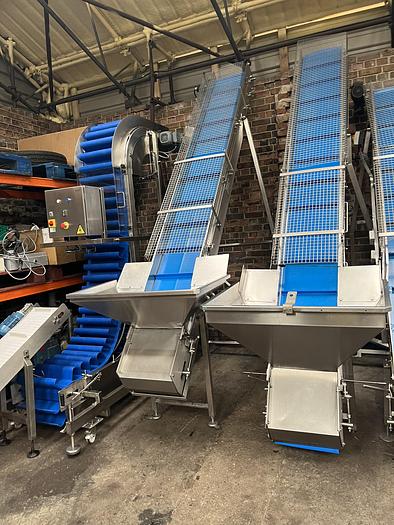Used Stainless Steel In-feed Incline Conveyor - Conveyor Systems, photo 4