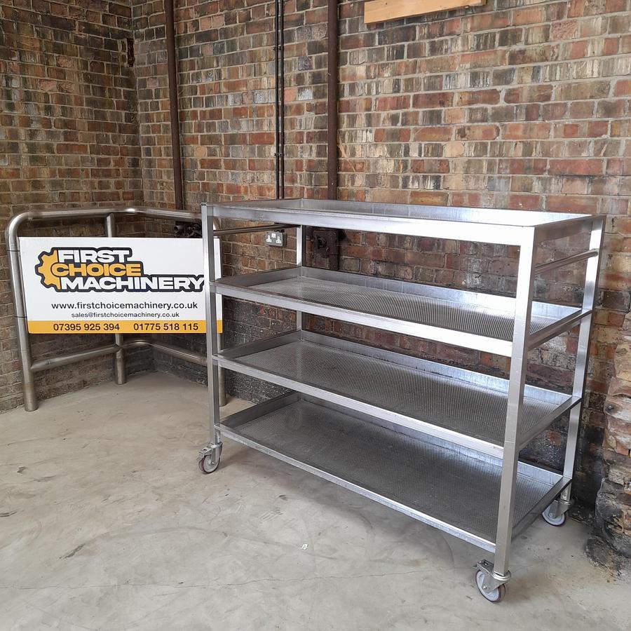 Used Stainless Steel Shelving Unit - Lab Organisation & Storage, photo 2