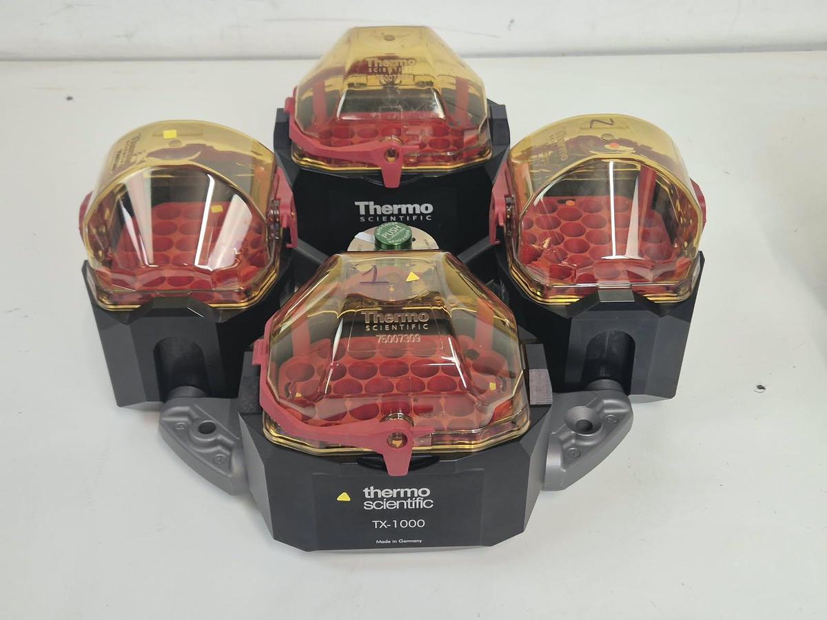 Used Thermo Scientific TX-1000 Buckets x 4 - Centrifuge Rotors, Buckets & Accessories, photo 2