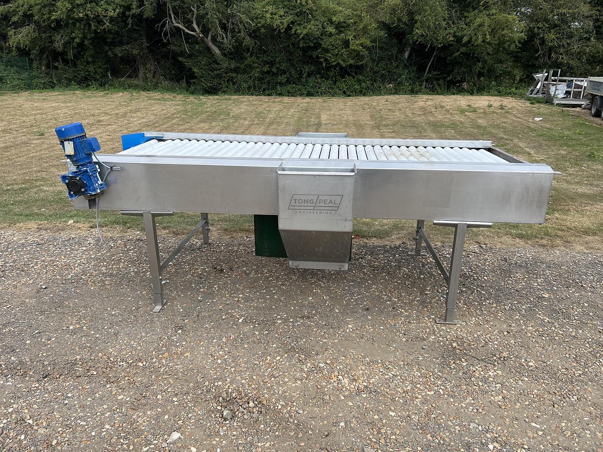Used 2014 Tong Engineering Roller inspection table - Work Tables & Surfaces, photo 1