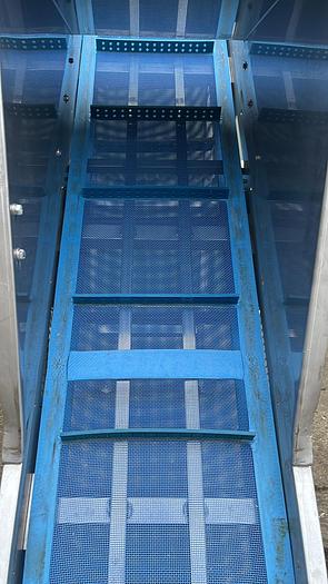 Used Flighted Incline Conveyor Belt - Conveyor Systems, photo 4