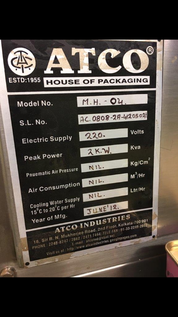 Used ATCO Industries MH 04 - Filling Machines, photo 8