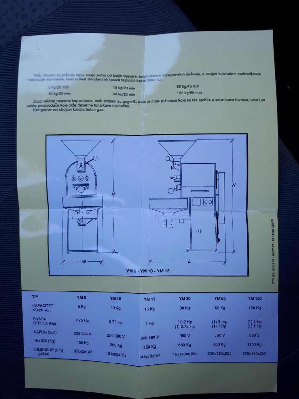 Used Yucel 10Kg - Roasters, photo 7