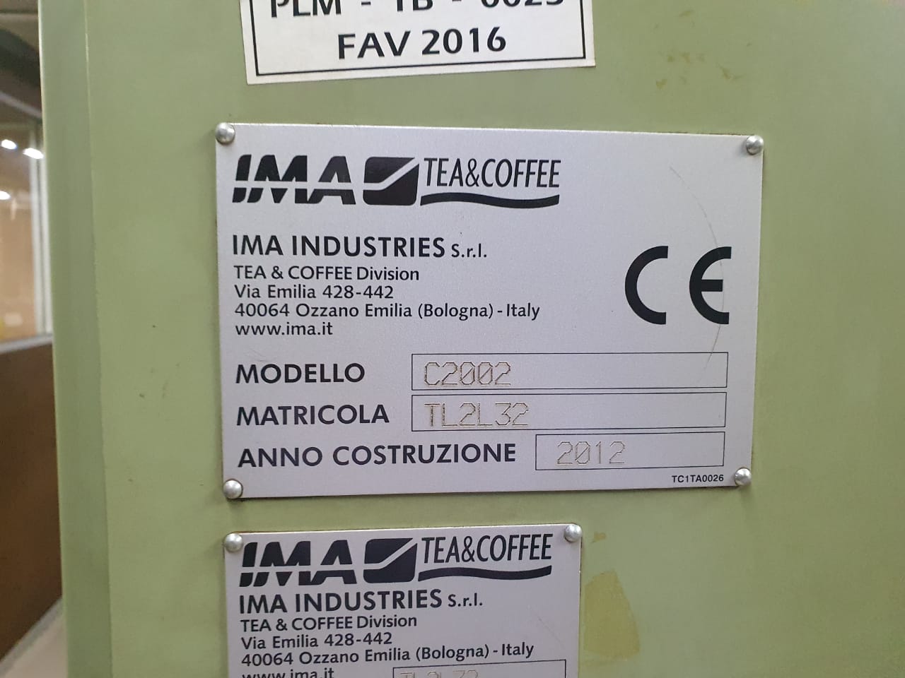 Used IMA C2002 - Laboratory Form-Fill-Seal Machines, photo 9