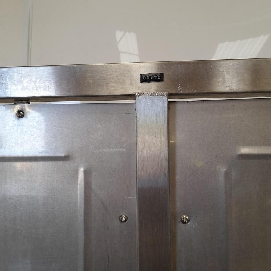 Used Stainless Steel Partition Safety Barrier - Access Control & Production Support Systems, photo 2