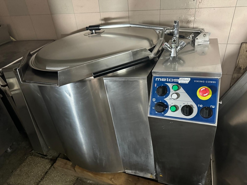 Used Metos 300ltr Combi Kettle - Cooking Vessels & Kettles, photo 2