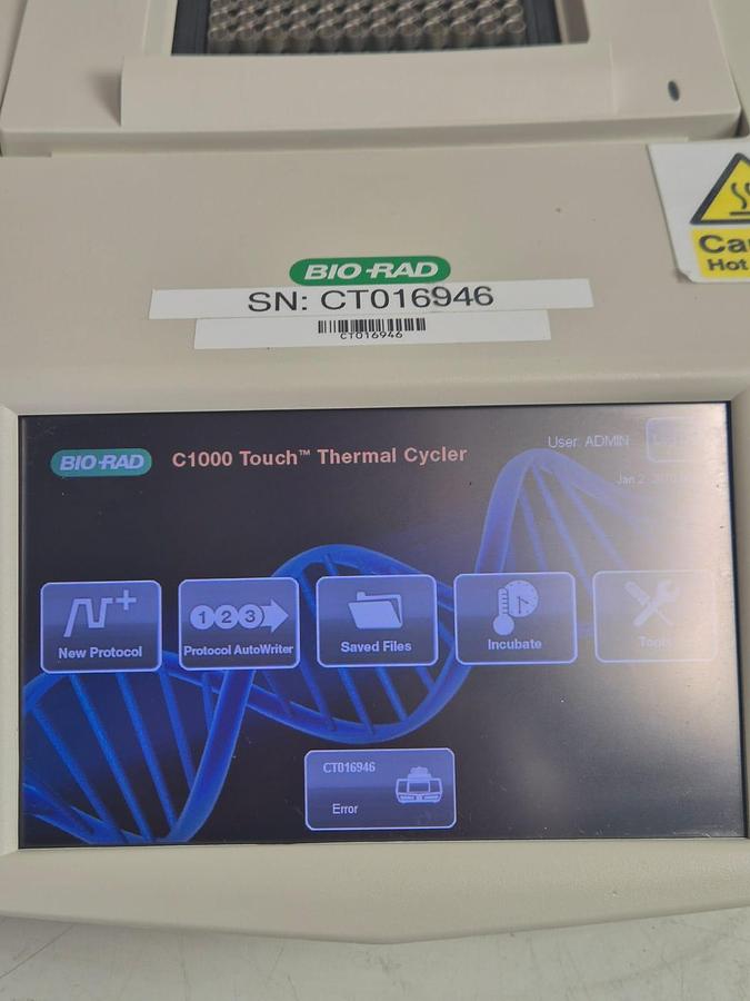 Used Bio-Rad C1000 Touch Thermal Cycler - PCR Machines & Thermal Cyclers, photo 19