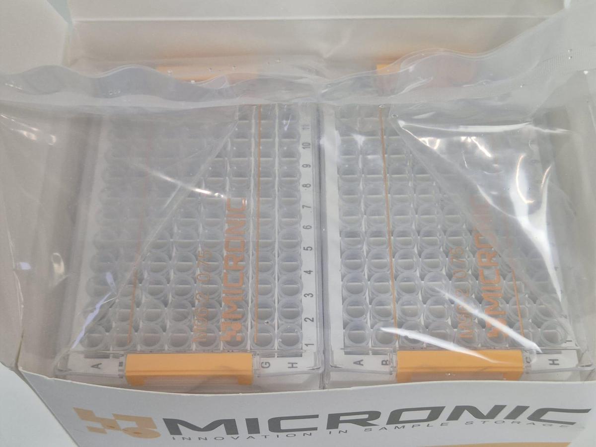 New Micronic 0.75ml Tracker Tubes V Bottom MP75054 - Lab Organisation & Storage, photo 2