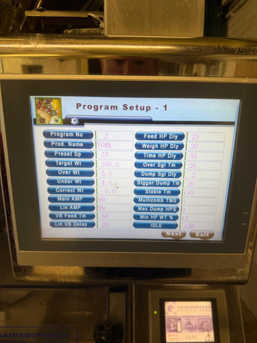 Used Multihead Weighing System, ideal for snack foods - Filling Machines, photo 11