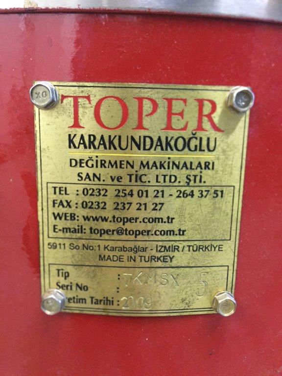 Used Toper TKMSX 5 - Roasters, photo 9