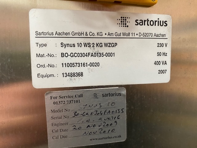 Used Sartorius Checkweigher - Checkweighers, photo 5