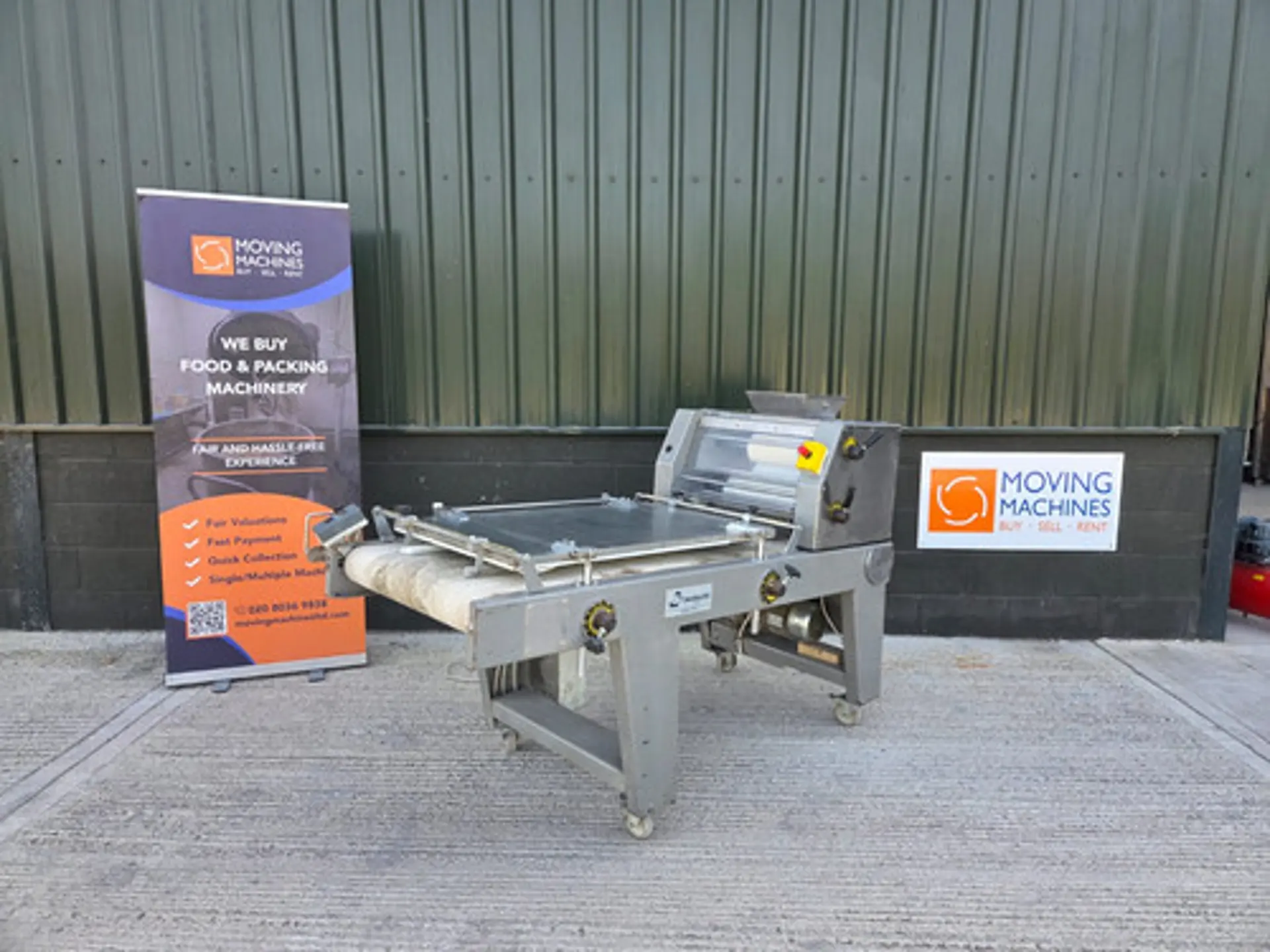 Used Bertuetti SIMPLEX 4-Roller Dough Moulder - Dough Handling & Sheeting Accessories, photo 1