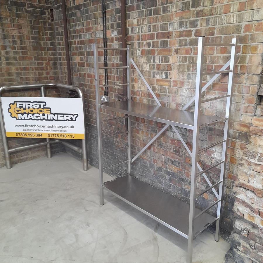 Used Stainless Steel Shelving Unit - Lab Organisation & Storage, photo 2