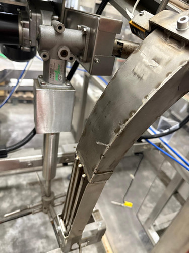 Used Omega Design UK LCX Rotary Pocket Unscrambler for bottles - Conveying & Line integration, photo 8