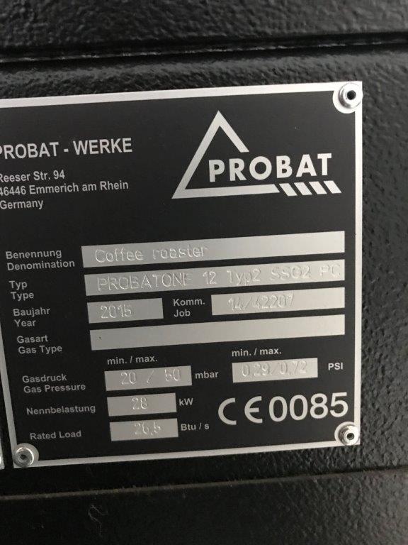 Used Probat Probatone P12 Type 2 SSG2 PC - Roasters, photo 8