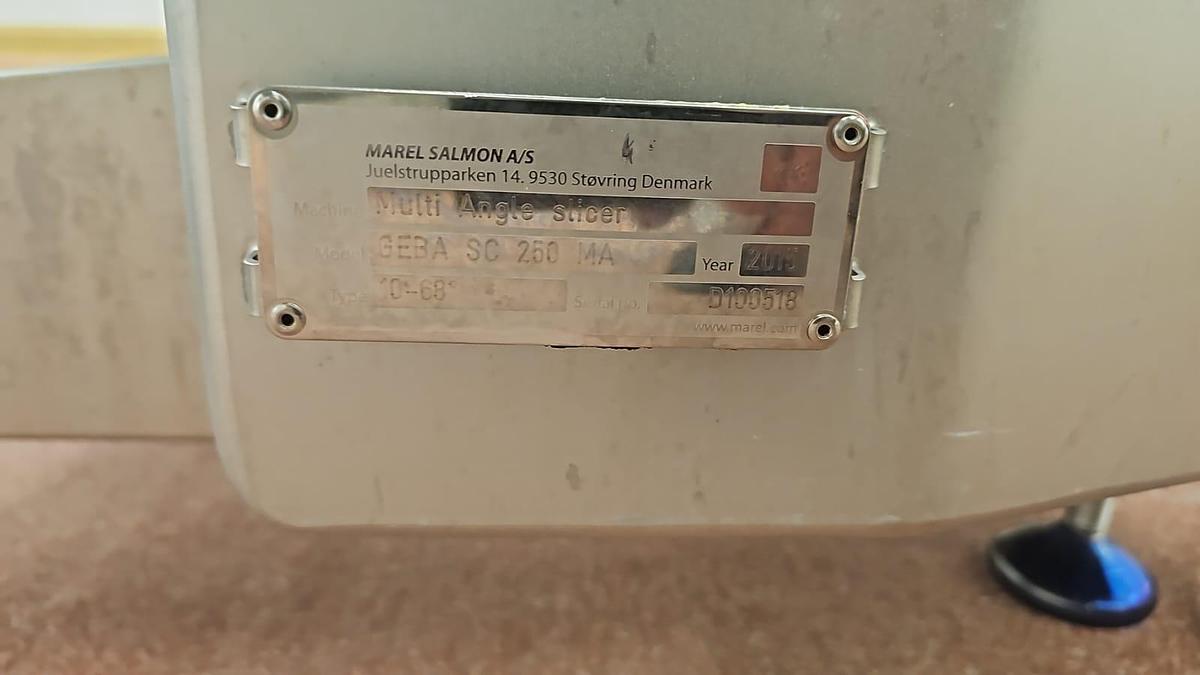Used 2015 MAREL GEBA SC 250 MA - Slicers, photo 5