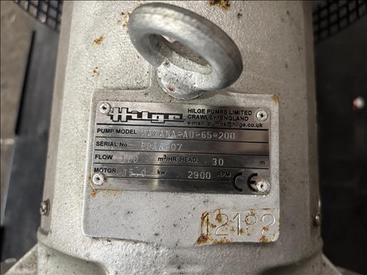 Used Hilge MAXANA-AD-65-200 Centrifugal Pump - Centrifugal Pumps, photo 4
