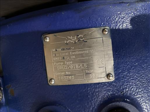 Used Alfa Laval SRU2/018/LS Lobe pump - Pumps & Transfer Pumps, photo 4