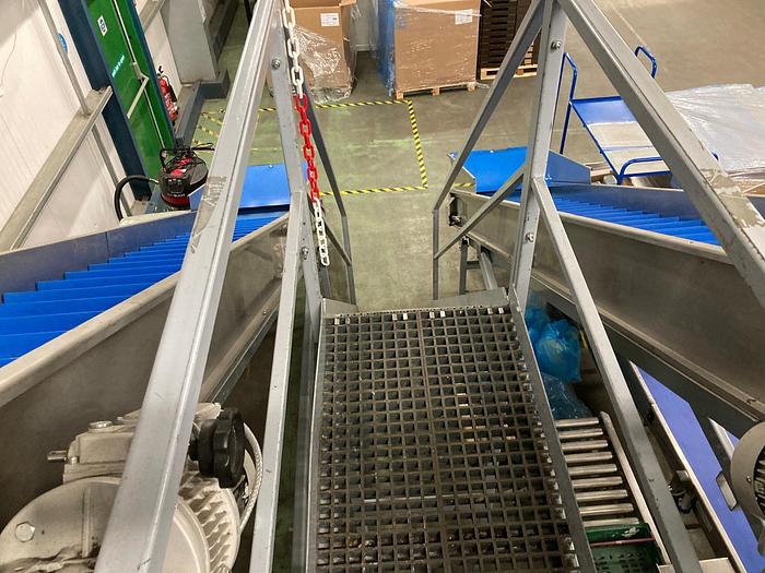 Used COMPLETE LINE: Newtec Weighing Line with Illapak Bagger - Filling Machines, photo 7