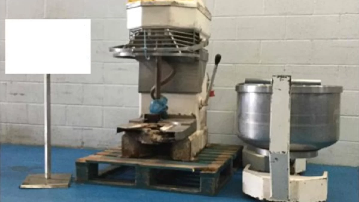 Used Removeable Bowl 80kg Spiral Mixer - Dough Mixers, photo 3